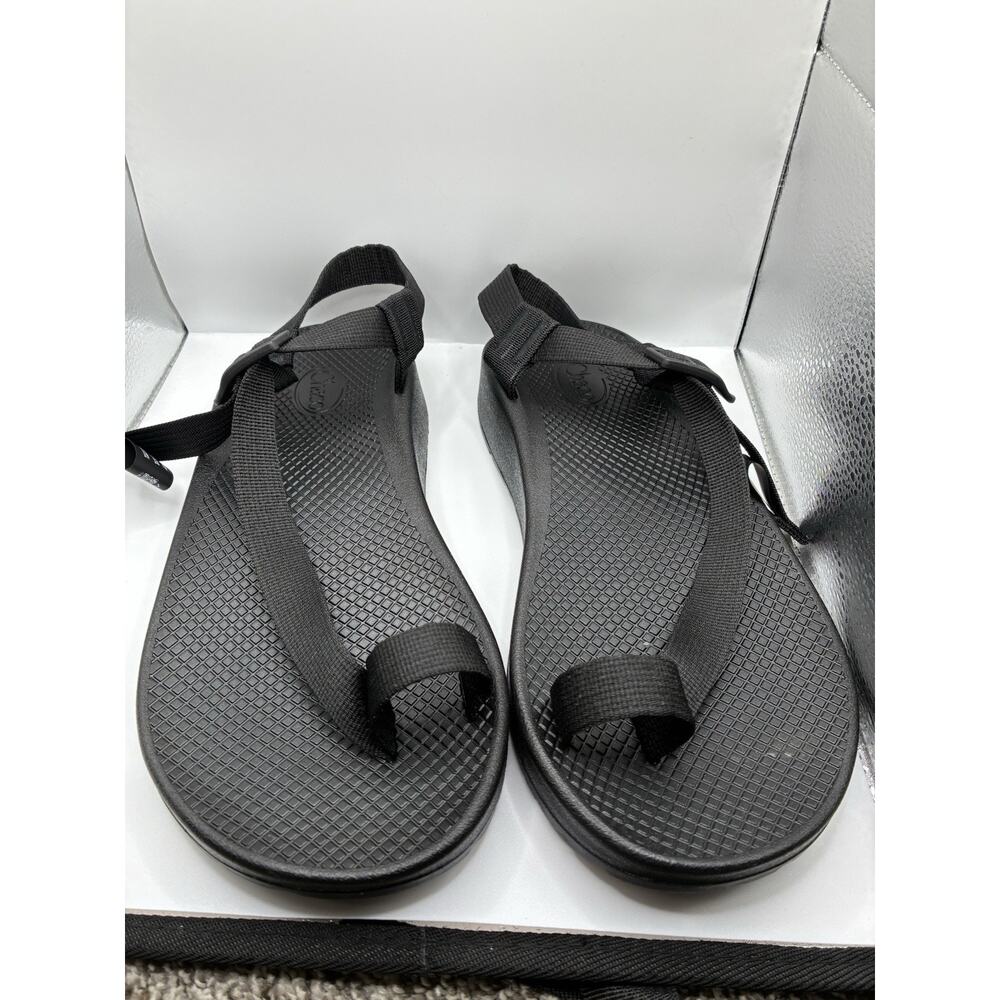 Chaco Bodhi Men’s Adjustable Strap Sandals Slides Black Size 9 new with box - Picture 3 of 6